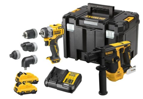 DEWALT ZESTAW COMBO 12V DCK2101L2T (DCH072 DCD703) 2x3,0Ah TSTAK DEWALT ZESTAW COMBO 12V DCK2101L2T (DCH072 DCD703) 2x3,0Ah TSTAK