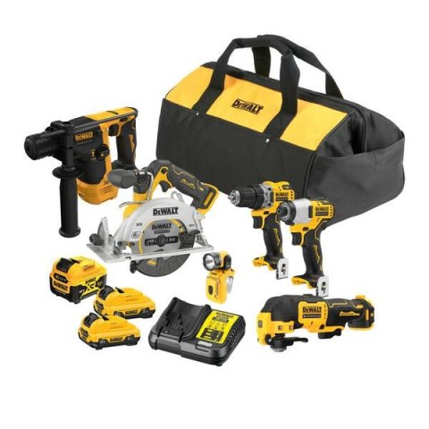 DEWALT ZESTAW COMBO 12V DCK611P1D2 (DCH072+DCS512+DCD701+DCF801+DCS353+DCL510) 1x5,0 2x2,0Ah TORBA DEWALT ZESTAW COMBO 12V DCK611P1D2 (DCH072+DCS512+DCD701+DCF801+DCS353+DCL510) 1x5,0 2x2,0Ah TORBA
