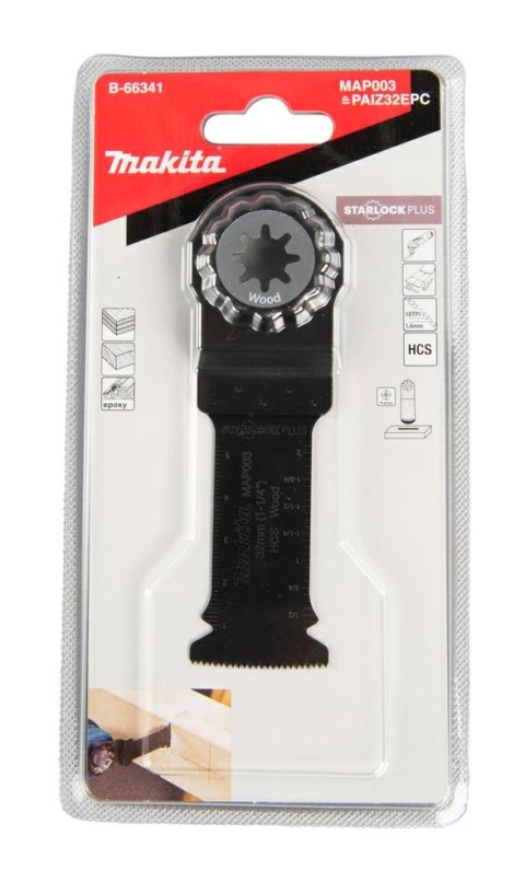 MAKITA MT BRZESZCZOT DO CIĘCIA WGŁĘBNEGO HCS 32mm x 60mm MAKITA MT BRZESZCZOT DO CIĘCIA WGŁĘBNEGO HCS 32mm x 60mm