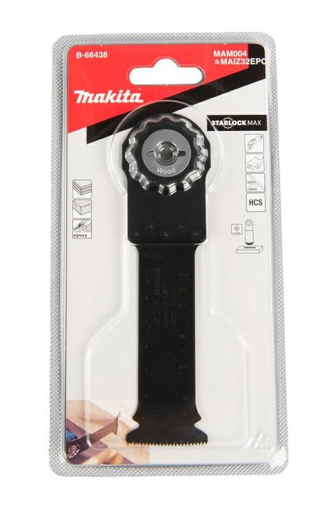 MAKITA MT BRZESZCZOT DO CIĘCIA WGŁĘBNEGO HCS 32mm x 80mm STARLOCK MAX MAKITA MT BRZESZCZOT DO CIĘCIA WGŁĘBNEGO HCS 32mm x 80mm STARLOCK MAX