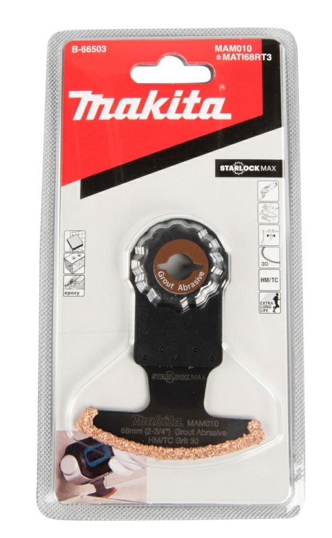 MAKITA MT BRZESZCZOT ŁUKOWY DO WĄSKICH SZCZELIN 68mm K30 SEGMENTOWY STARLOCK MAX MAKITA MT BRZESZCZOT ŁUKOWY DO WĄSKICH SZCZELIN 68mm K30 SEGMENTOWY STARLOCK MAX