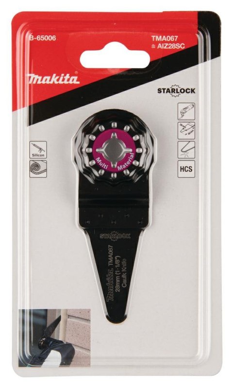 MAKITA MT SKROBAK WĄSKI HCS 28mm x 40mm MULTITOOL MAKITA MT SKROBAK WĄSKI HCS 28mm x 40mm MULTITOOL