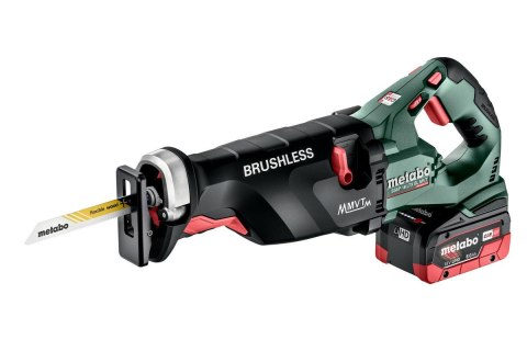 METABO PIŁA SZABLASTA SSEP 18 LTX BL MVT 2x8,0Ah LiHD METABOX METABO PIŁA SZABLASTA SSEP 18 LTX BL MVT 2x8,0Ah LiHD METABOX