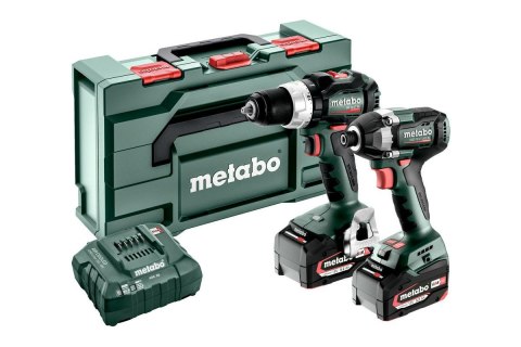 METABO ZESTAW COMBO 18V 2.8.4 (BS 18 LT BL + SSD 18 LT 200 BL) 2x5,2Ah METABOX METABO ZESTAW COMBO 18V 2.8.4 (BS 18 LT BL + SSD 18 LT 200 BL) 2x5,2Ah METABOX