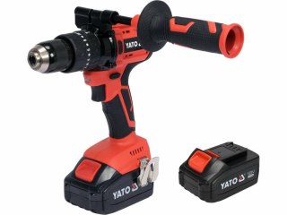 YATO WIERTARKO-WKRĘTARKA UDAROWA 18V LI-ION 82791 / 2x3,0Ah 75Nm / SILNIK BEZSZCZOTKOWY