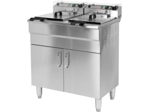 YATO FRYTOWNICA DWUKOMOROWA 2x17,5L Z SZAFKĄ YATO FRYTOWNICA DWUKOMOROWA 2x17,5L Z SZAFKĄ