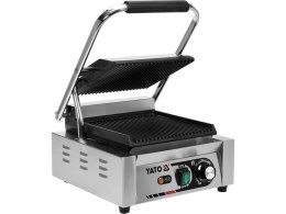 YATO GRILL KONTAKTOWY PANINI RYFLOWANY 44cm