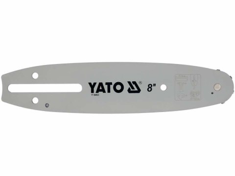 YATO PROWADNICA ŁAŃCUCHA 20cm (8") 3/8" 33 0.05" P YATO PROWADNICA ŁAŃCUCHA 20cm (8") 3/8" 33 0.05" P