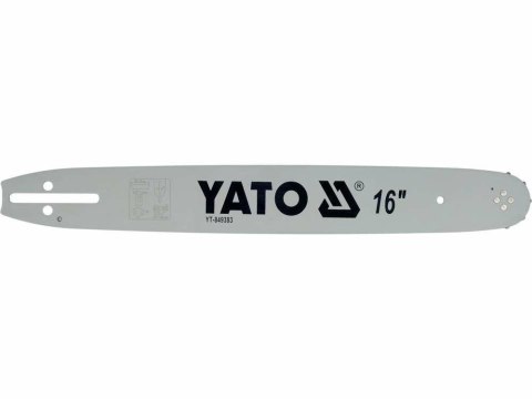 YATO PROWADNICA ŁAŃCUCHA 40cm (16") 3/8" 56 0.05" U YATO PROWADNICA ŁAŃCUCHA 40cm (16") 3/8" 56 0.05" U