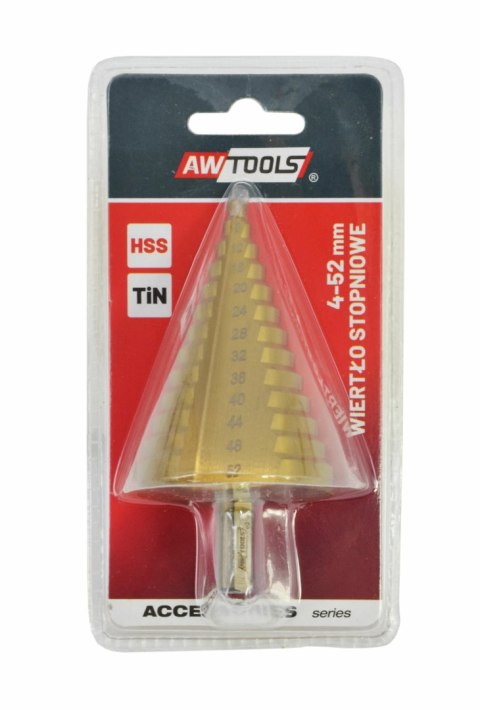 AW WIERTŁO STOPNIOWE PROSTE / 4-52mm AW WIERTŁO STOPNIOWE PROSTE / 4-52mm