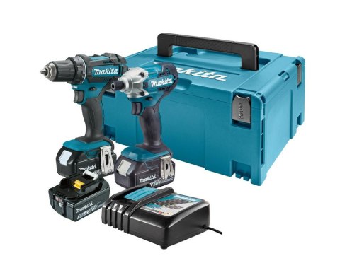 MAKITA ZESTAW COMBO 18V DLX2339JX1 (DDF482+DTD156) 3x5,0Ah MAKPAC MAKITA ZESTAW COMBO 18V DLX2339JX1 (DDF482+DTD156) 3x5,0Ah MAKPAC
