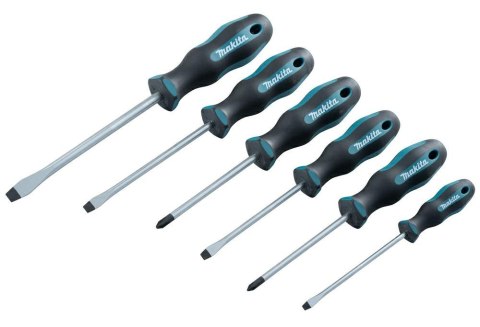 MAKITA ZESTAW WKRĘTAKÓW 6szt. (SL4,0 x 100 / SL5,5 x 100 / SL6,5 x 100 / SL8 x 100 / PH1 x 100 / Ph2 x 100) MAKITA ZESTAW WKRĘTAKÓW 6szt. (SL4,0 x 100 / SL5,5 x 100 / SL6,5 x 100 / SL8 x 100 / PH1 x 100 / Ph2 x 100)