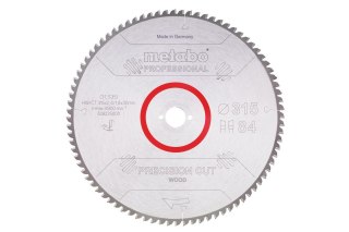 METABO PIŁA TARCZOWA HW/CT 315x30x84Z