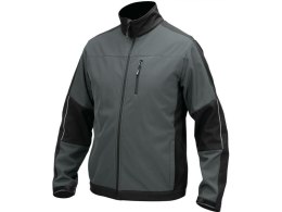 YATO KURTKA SOFTSHELL CZARNA-C. SZARA ROZM. XL