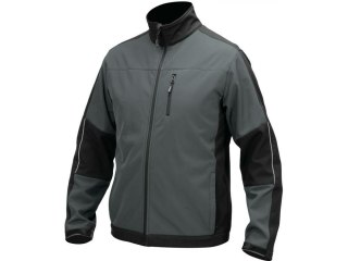 YATO KURTKA SOFTSHELL CZARNA-C. SZARA ROZM. XL