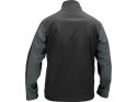 YATO KURTKA SOFTSHELL CZARNA-C. SZARA ROZM. S