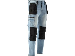 YATO SPODNIE ROBOCZE JEANSOWE MONTERSKIE ROZM. XXL