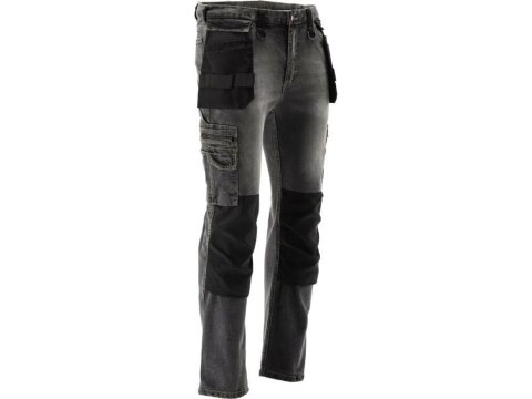 YATO SPODNIE ROBOCZE STRETCH JEANS STEEL GREY ROZM.L YATO SPODNIE ROBOCZE STRETCH JEANS STEEL GREY ROZM.L