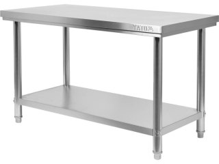 YATO STÓŁ CENTR. SKŁ. Z PÓŁ. 160×60×H85cm