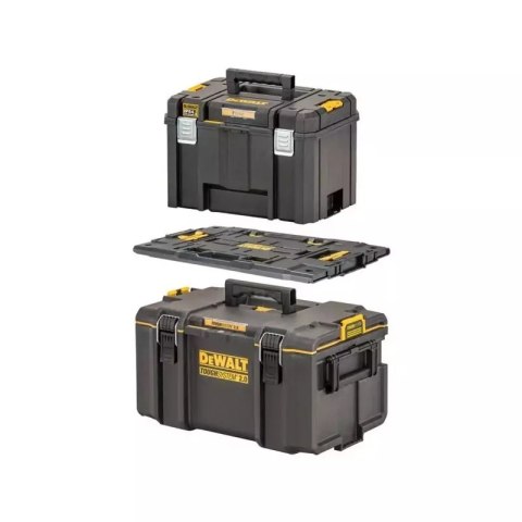DEWALT SKRZYNIA TOUGH SYS.2,0 DS300 + ADAPTER + SKRZYNIA TSTAK VI DEWALT SKRZYNIA TOUGH SYS.2,0 DS300 + ADAPTER + SKRZYNIA TSTAK VI