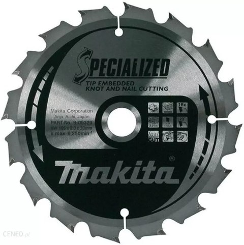MAKITA PIŁA TARCZOWA 235x30x48z SPECJALIZED DREWNO (Z GWOŹDZIAMI I SĘKAMI) MAKITA PIŁA TARCZOWA 235x30x48z SPECJALIZED DREWNO (Z GWOŹDZIAMI I SĘKAMI)