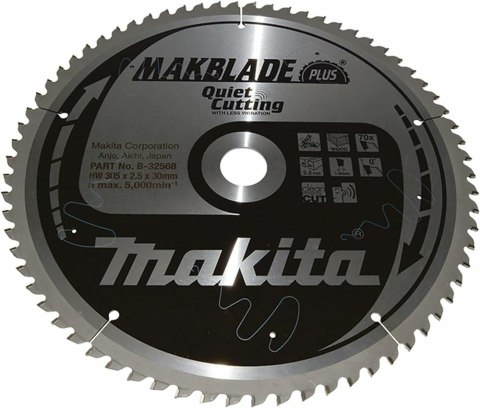 MAKITA PIŁA TARCZOWA 305x30x70z MAKBLADE PLUS DREWNO MAKITA PIŁA TARCZOWA 305x30x70z MAKBLADE PLUS DREWNO