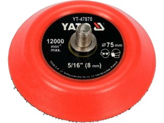 YATO DYSK / TALERZ POLERSKI Z RZEPEM 75mm 5/16"