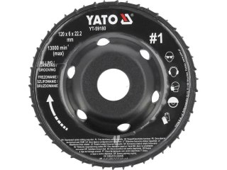 YATO FREZ TARNIK PEŁNY WYPUKŁY 120x6 NR1