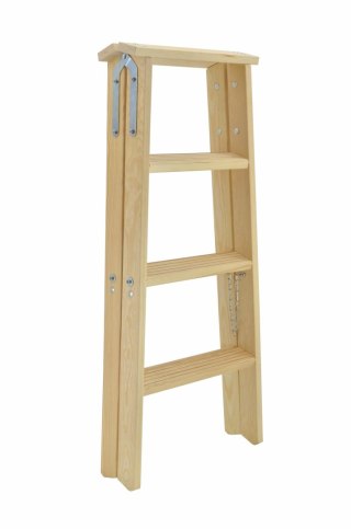 AW DRABINA TABORET DREWNIANY 2x7 STOPNI 150KG