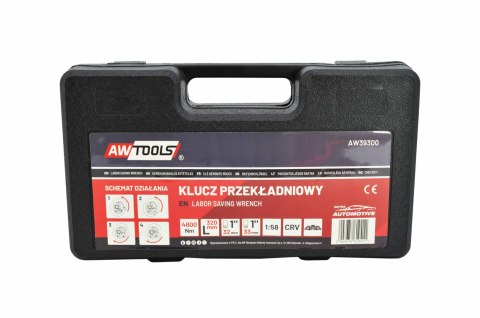 AWTOOLS KLUCZ PRZEKŁADNIOWY 7500Nm AWTOOLS KLUCZ PRZEKŁADNIOWY 7500Nm