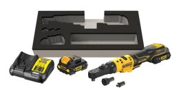DEWALT GRZECHOTKA 12V DCF500L2G Z ADAPTERAMI 1/4