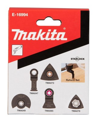 MAKITA MT ZESTAW DO RENOWACJI 5szt. (TMA047/49/65/73/78