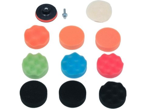 YATO ZESTAW DO POLEROWANIA 80mm, M10, 12szt. YATO ZESTAW DO POLEROWANIA 80mm, M10, 12szt.