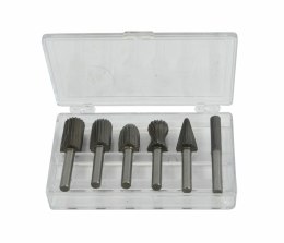AWTOOLS FREZY TRZPIENIOWE DO METALU FI 6mm kpl.6szt.