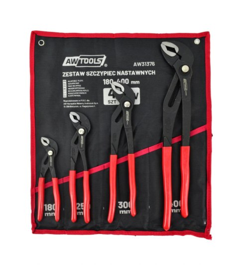 AWTOOLS ZESTAW SZCZYPIEC NASTAWNYCH 4szt. (7/10/12/16") AWTOOLS ZESTAW SZCZYPIEC NASTAWNYCH 4szt. (7/10/12/16")