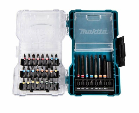 MAKITA ZESTAW KOŃCÓWEK WKRĘT. + UCHWYT 60mm 32szt. MAKITA ZESTAW KOŃCÓWEK WKRĘT. + UCHWYT 60mm 32szt.