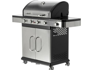 YATO GRILL GAZOWY 4+1, STAL NIERDZEWNA 14,2KW