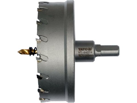 YATO OTWORNICA TCT DO METALU 102mm