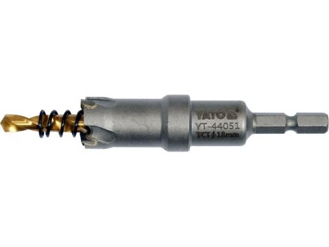 YATO OTWORNICA TCT DO METALU 18mm YATO OTWORNICA TCT DO METALU 18mm