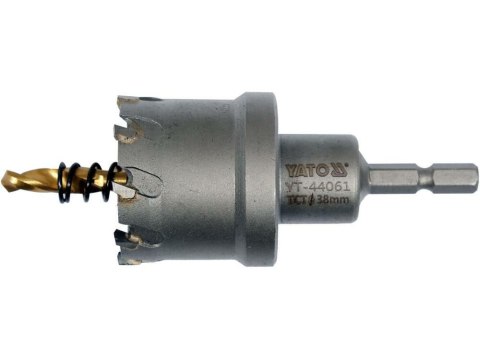 YATO OTWORNICA TCT DO METALU 38mm YATO OTWORNICA TCT DO METALU 38mm