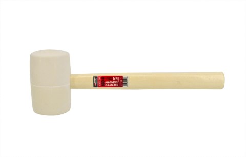 AWTOOLS MŁOTEK GUMOWY TRZON DREWNO BIAŁY 455g AWTOOLS MŁOTEK GUMOWY TRZON DREWNO BIAŁY 455g