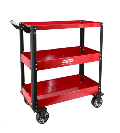 AWTOOLS WÓZEK WARSZTATOWY METALOWY 3 POZIOMY / 150KG