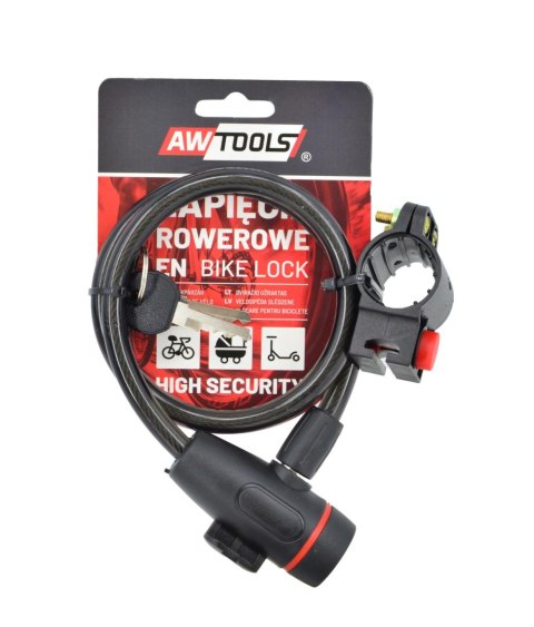 AWTOOLS ZAPIĘCIE ROWEROWE fi 10 x 65cm