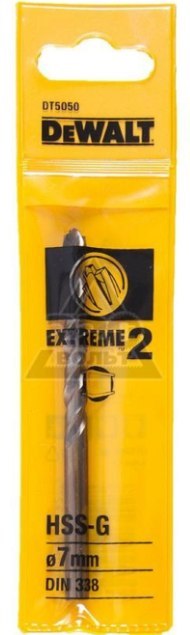 DEWALT WIERTŁO METAL EXTREME 2 7,0mm /1szt.