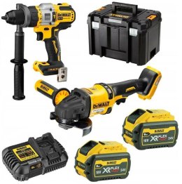 DEWALT ZESTAW COMBO 18V DCK2016T2T (DCD999 + DCG418) 2x6,0Ah