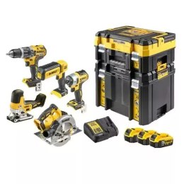 DEWALT ZESTAW COMBO 18V DCK500P3T (DCD796 + DCF887 + DCS570 + DCS335 + DCL050) 3x5,0Ah 2x TSTAK