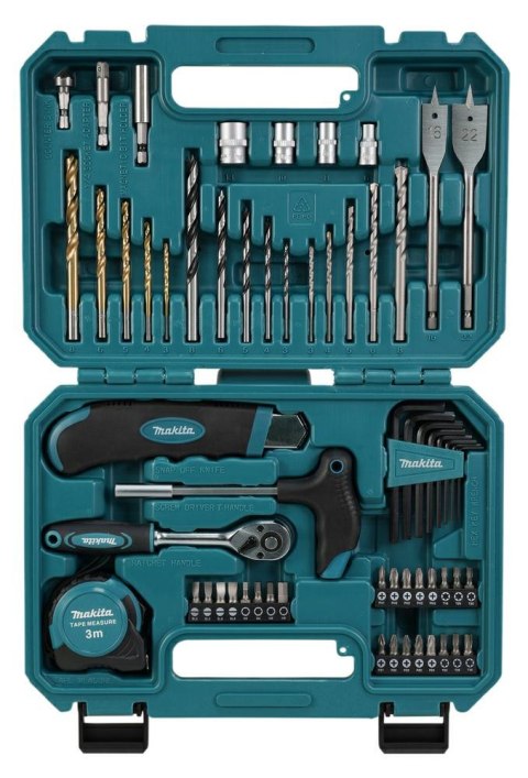 MAKITA ZESTAW AKCESORIÓW 60szt. MAKITA ZESTAW AKCESORIÓW 60szt.