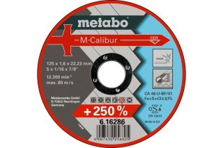 METABO TARCZA METAL 125x1,6x22,2mm DO STALI