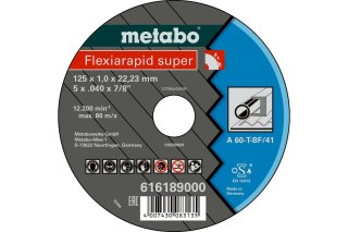 METABO TARCZA METAL 125×1,0×22,2mm DO STALI
