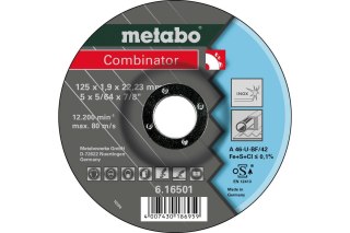 METABO TARCZA METAL 125×1,9×22,2mm